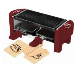 LITTLE BALANCE Raclette Multifonction Raclette 2 personnes piment
