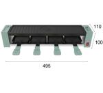 LITTLE BALANCE Raclette Multifonction Raclette 4 personnes sapin