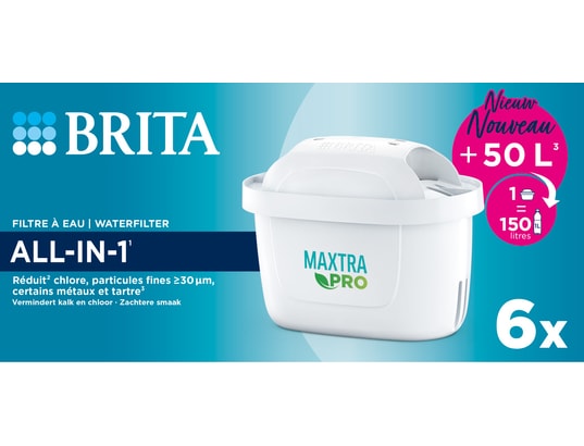 Cartouche filtre à eau Brita PACK 2 FILTRES A EAU MAXTRA PRO- ALL-IN-1 sur