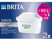 Cartouche filtre à eau Brita PACK DE 2 CARTOUCHES FILTRANTES MAXTRA PRO EXPERT ANTI-TARTRE