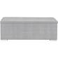UB DESIGN Bout de lit Coffre Chest en Uran 01 Silver
