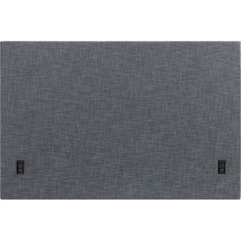 EPEDA Tête de lit Relax 180cm gris fonce