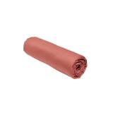 TODAY Drap housse Essential 160x200cm terracotta coton 57F bonnet 23