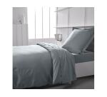 Drap housse Essential TODAY coton 57 fils, acier