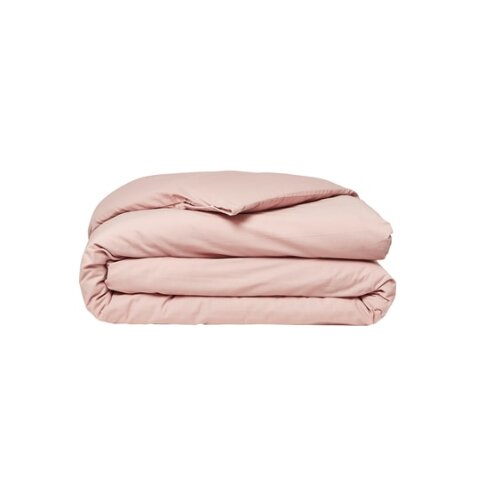 Housse de couette Essential TODAY coton 57 fils, rose coton