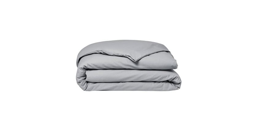 Housse de couette Essential TODAY coton 57 fils, acier