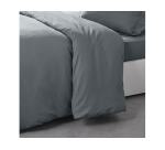 Housse de couette Essential TODAY coton 57 fils, acier