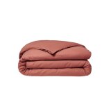 Housse de couette Essential TODAY coton 57 fils, terracotta