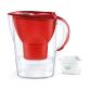 BRITA FRANCE Carafe Marella rouge 1 cartouche MAXTRA PRO