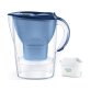 BRITA FRANCE Carafe Marella bleu 1 cartouche MAXTRA PRO