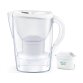 Bouteille et carafe filtrante Brita BRITA Carafe filtrante Marella blanche (2,4L) inclus 1 cartouche filtrante MAXTRA PRO All-in-1