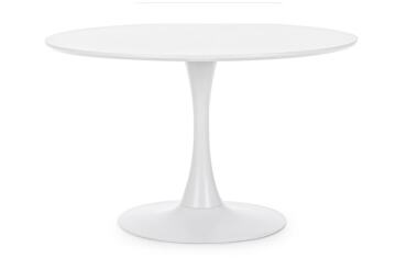 BIZZOTTO Table de salle à manger Ronde blanche 120cm