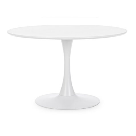 BIZZOTTO Table de salle à manger Ronde blanche 120cm