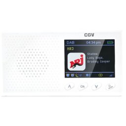 CGV Radio DAB+ DR Pocket+ Blanc