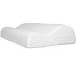 MOSHY Oreiller cervical Visco Cervical ergonomique 55 x 30 cm mémoire de forme
