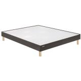 BULTEX Sommier 120 x 190 Vitality ferme tissé gris fumé 1219