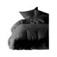 HAOMY Housse de couette DILI 240x220cm noir