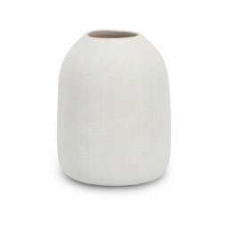 BIZZOTTO Vase décoratif 1 Vase Papyrus Blanc H19,5