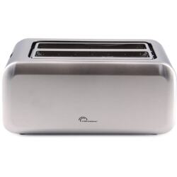 Grille-pain 4 tranches Dual Inox