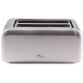 Grille-pain 4 tranches Dual Inox