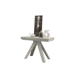 DOMINO Console Joker console 5 rallonges blanche