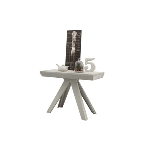 DOMINO Console Joker console 5 rallonges blanche