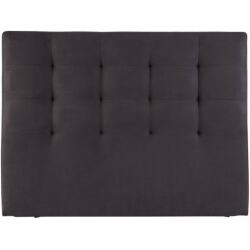 BULTEX Tête de lit Telica 160cm tisse gris fume