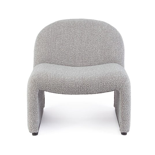 BIZZOTTO Fauteuil tissu Fauteuil Bassilla Gris