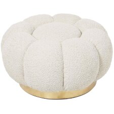 BIZZOTTO SALON Pouf Florel Naturel