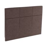 EPEDA Tête de lit Carre Chic 180cm tweed taupe