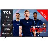 TCL TV QLED 4K 248 cm 98XMQLED98 144Hz Google TV