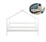 CONCEPT1 Lit enfant Juletta 90x200cm blanc