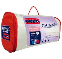 DODO Sur matelas Nid Douillet 140x190cm élastiques de coins