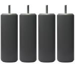 MRG Jeu de pieds Cylindre Cylindre H 15 cm D5.5 cm filetage 8 mm