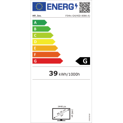 HP Écran incurvé P34hc G4 WQHD USB-C