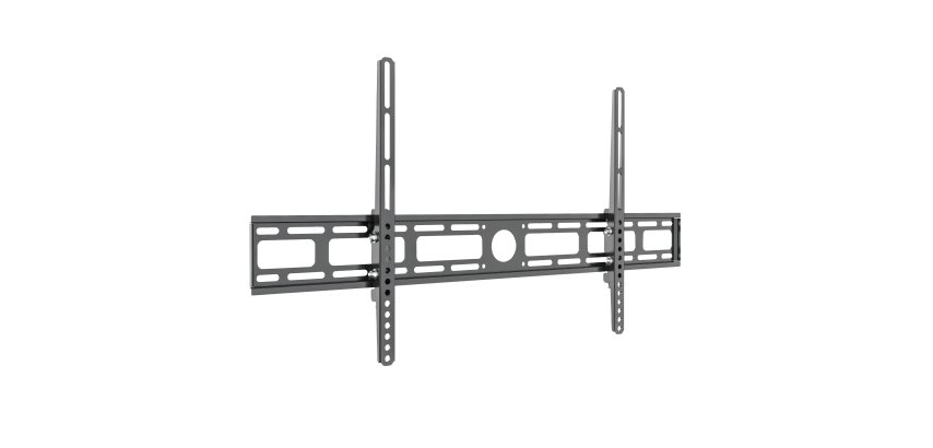 Supporto TV da muro - 42''- 80'' - inclinabile - nero - Irradio
