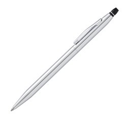 Penna sfera Click - punta M - fusto cromo - Cross