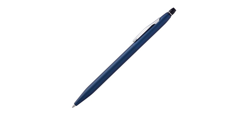Penna sfera Click - punta M - fusto blu - Cross