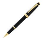 Penna roller Bailey Light - punta F - fusto nero/oro - Cross