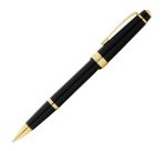 Penna roller Bailey Light - punta F - fusto nero/oro - Cross