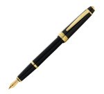 Penna stilografica Bailey Light - punta M - fusto nero/oro - Cross