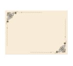 Diplomi - stampa offset volute - A4 - 120 gr - avorio - Sadoch - conf. 10 pezzi