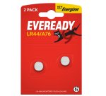 Micropila Eveready LR44/A76 - 1,5V - a pastiglia - litio - Energizer - blister 2 pezzi