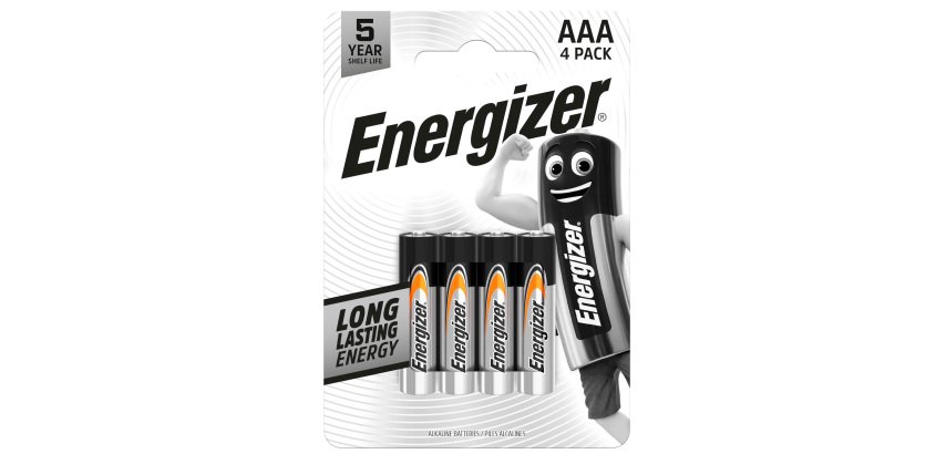 Pila ministilo AAA - 1,5V -  Everyday - LR03 - Energizer- blister 4 pezzi