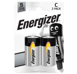 Pila mezzatorcia - C - LR14 - Everyday - alcalina - Energizer - blister 2 pezzi