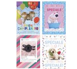 Biglietto Cani e Gatti fotografici - fantasie assortite - Rex Sadoch