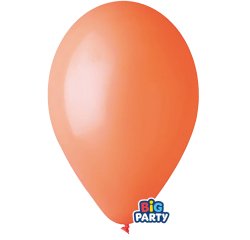 Palloncino - diametro 30 cm - lattice - arancione - conf. 10 pezzi