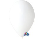 Palloncino - diametro 30 cm - lattice - bianco - conf. 10 pezzi