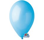 Palloncino - diametro 30 cm - lattice - celeste - conf. 10 pezzi