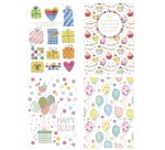Biglietto Femminile - rilievo - fantasie assortite - Sadoch